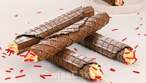 Chocolate Cone Cigars With Diplomat Cream Recipe